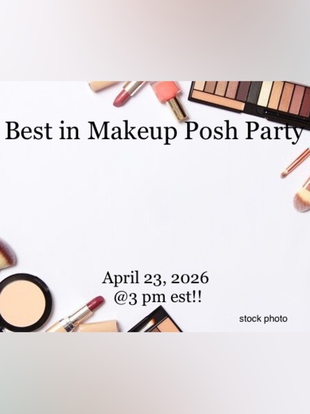 Co-hosting posh party #87 on April 23, 2026 @3pm EST!! 💃🏽🎊